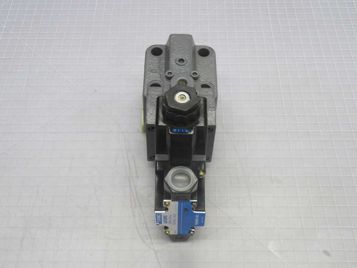 Tokimec TCG55-03-FEV-P2-B-1 Solenoid Controlled Multi-Pressure Relief Valve Assembly - RELIEF VALVE