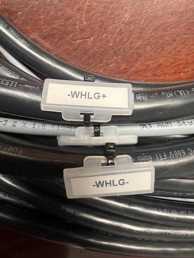 RIMA ROBOT CABLE SET WITH 320 A, 150 V CONNECTOR - ROBOT PARTS
