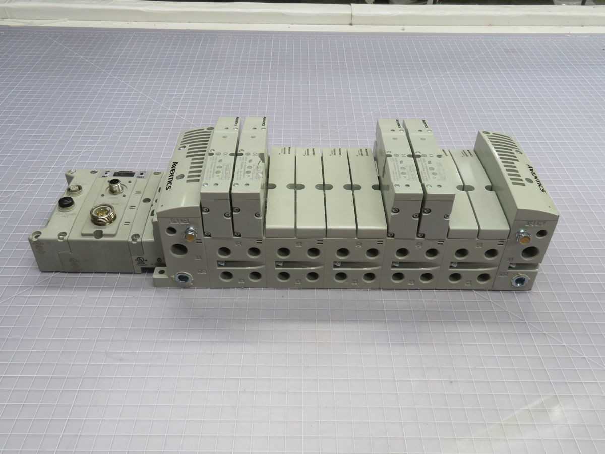 AVENTICS SOLENOID VALVE MANIFOLD T267979 - PNEUMATIC VALVE
