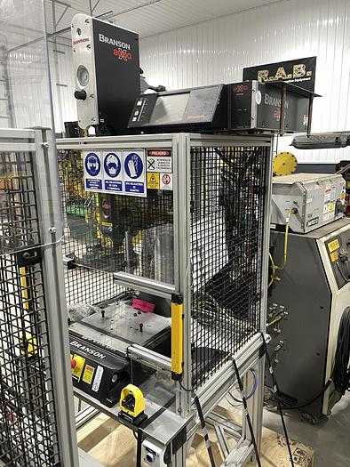 2020 BRANSON 2000X ULTRASONIC WELDER - 2500W, ENCLOSED STAND FOR INDUSTRIAL APPLICATIONS - WELDING EQUIPMENT