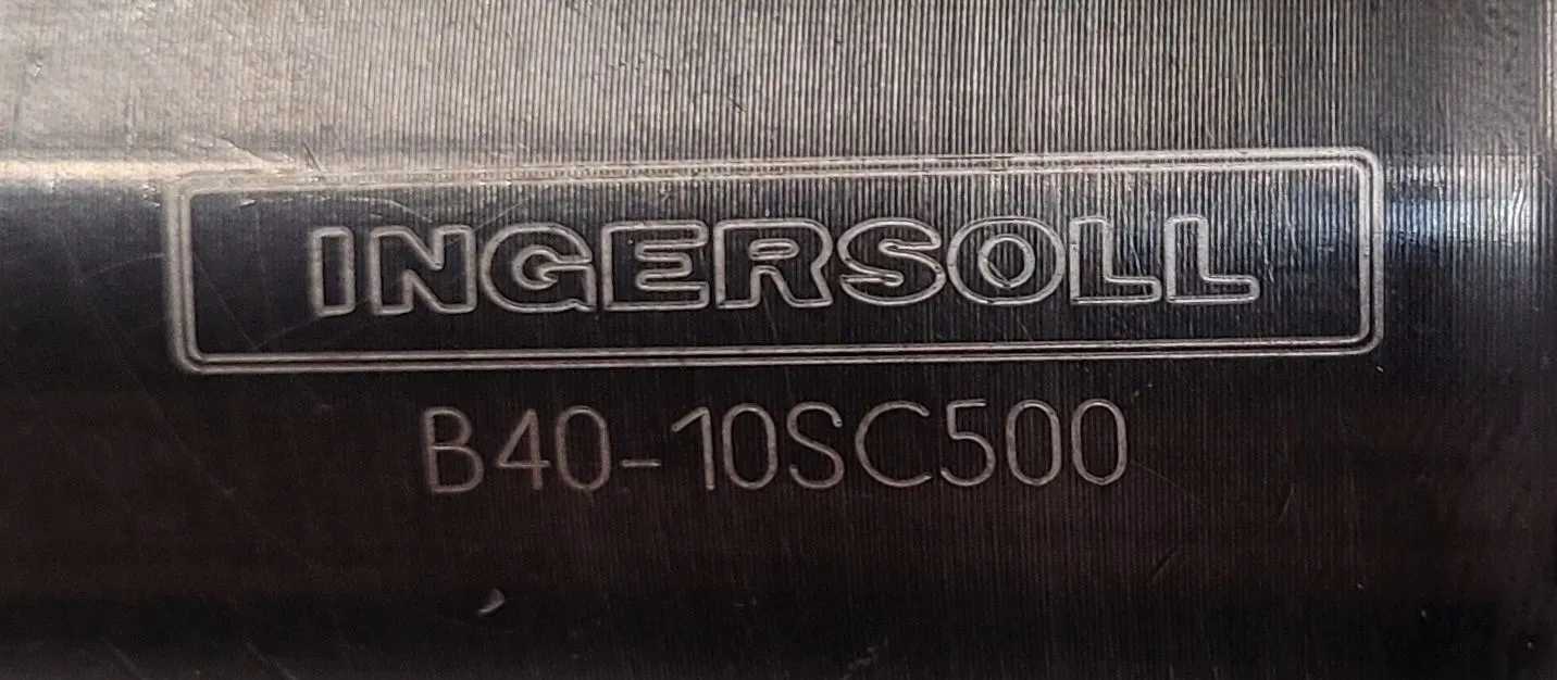 INGERSOLL B40-10SC500 CAT40 COLLET CHUCK, 1.37IN BORE, 40 TAPER SHANK, 7.875IN OAL - MACHINE TOOLING