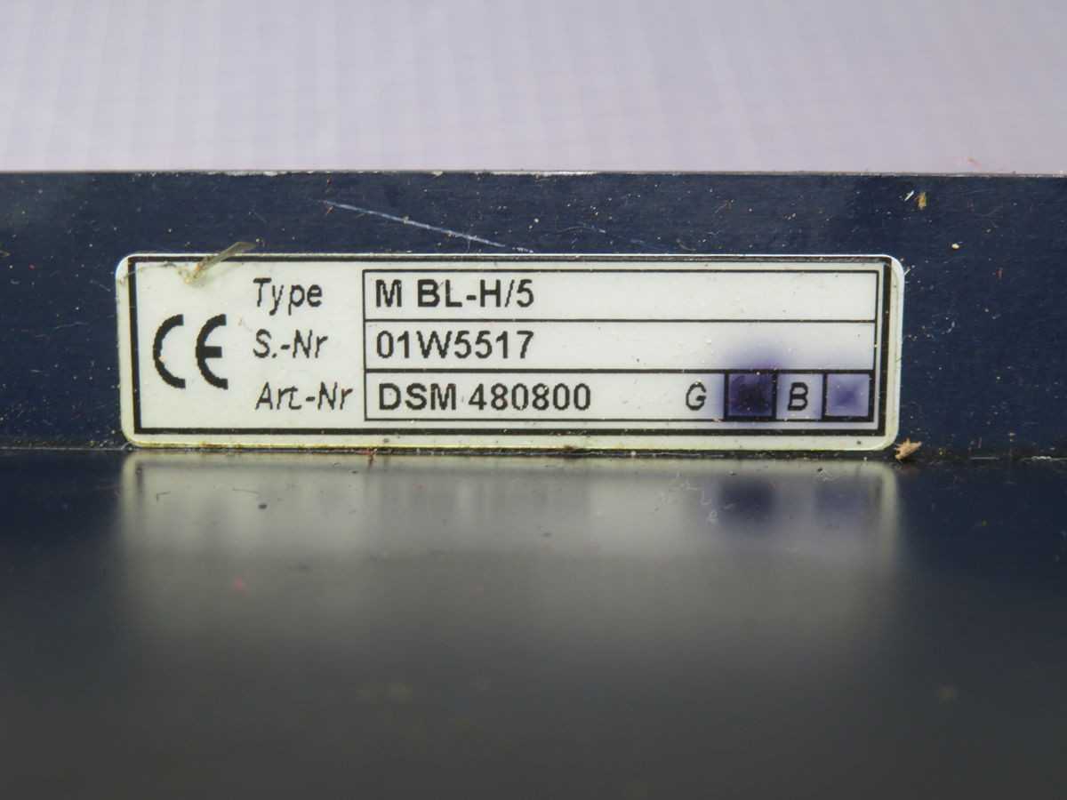 DSM M BL-H/5 DSM 480800 MOTOR CONTROLLER T264092 - MOTOR DRIVES