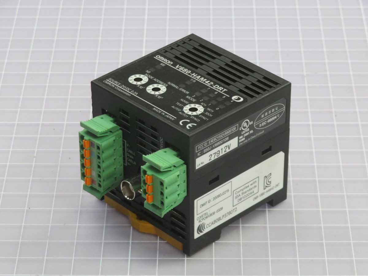 OMRON V680-HAM42-DRT INTEGRATED CONTROLLER T262576 - PLC MODULES