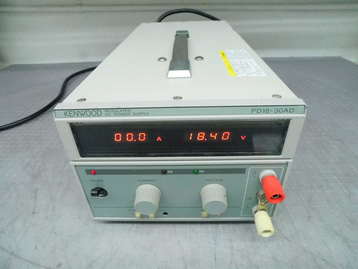 KENWOOD PD18-30AD DC POWER SUPPLY 0-18V/0-30A M6894 - POWER SUPPLIES