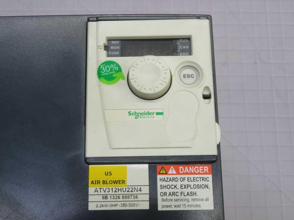 SCHNEIDER ATV312HU22N4 DRIVE T265746 - AC VFD DRIVES