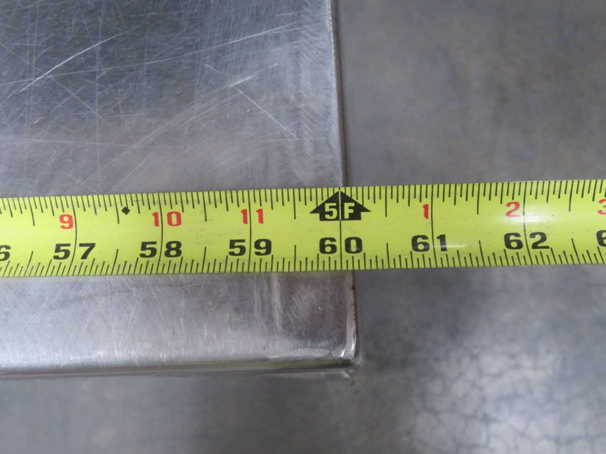 Stainless Steel Table 60X42X34 - Durable, Versatile, Model T266489 - WORK TABLE