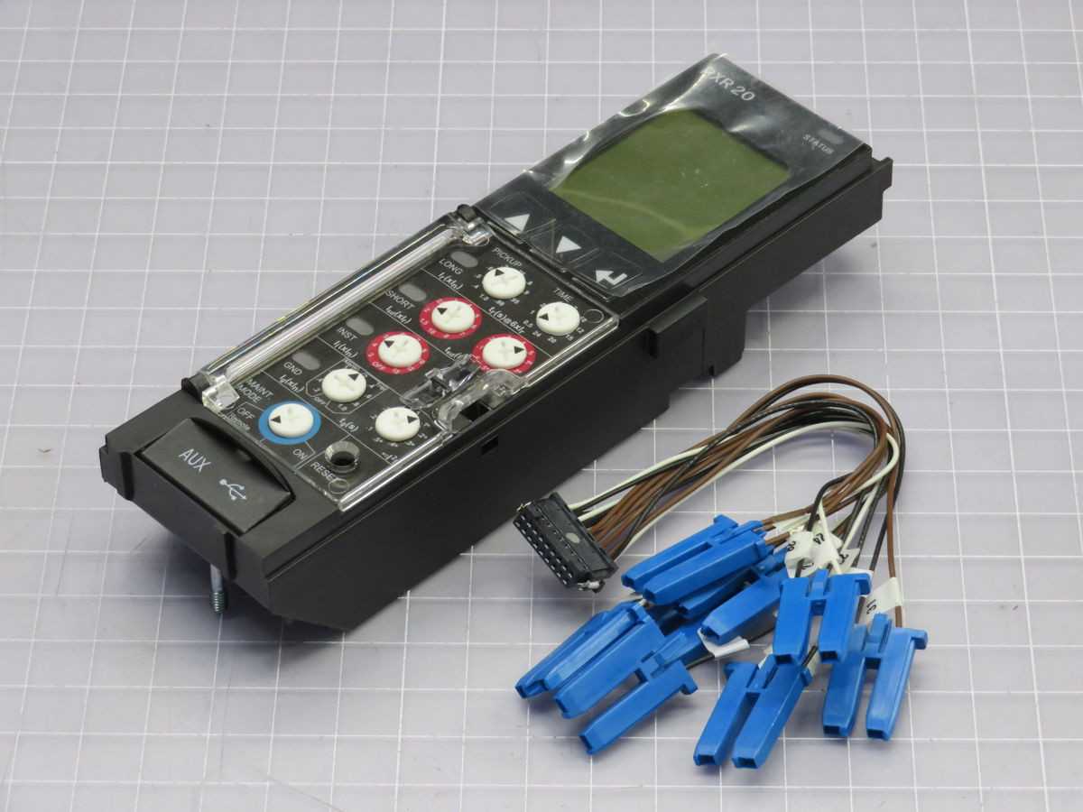 EATON PXR20V000LGAMK TRIP UNIT, L, S, I, G PROTECTION, ARMS, MODBUS, 3P/4P COMPATIBLE - CIRCUIT BREAKERS