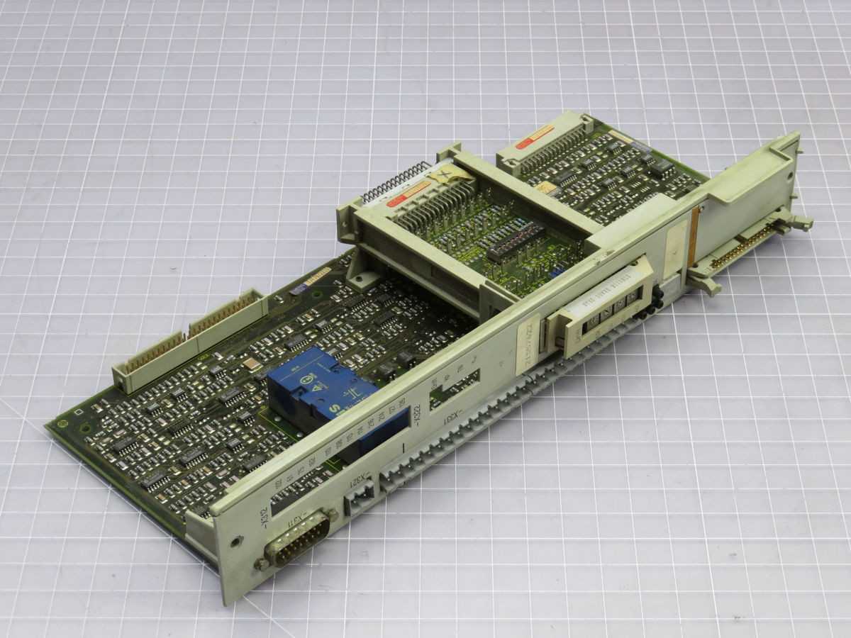 SIEMENS 6SN1118-0AA11-0AA0 CONTROLS PLCS, 1 AXIS, ANALOG CLOSED-LOOP CTRL, PLUG-IN, 611-A - DC DRIVES