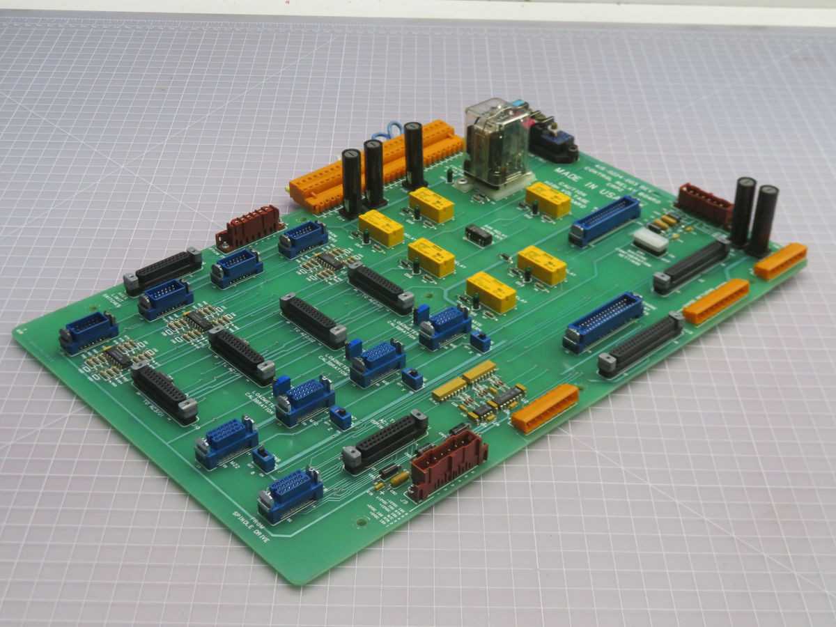 HURCO 415-0024-003 CONTROL RELAY CIRCUIT BOARD T266040 - CONTROL RELAY