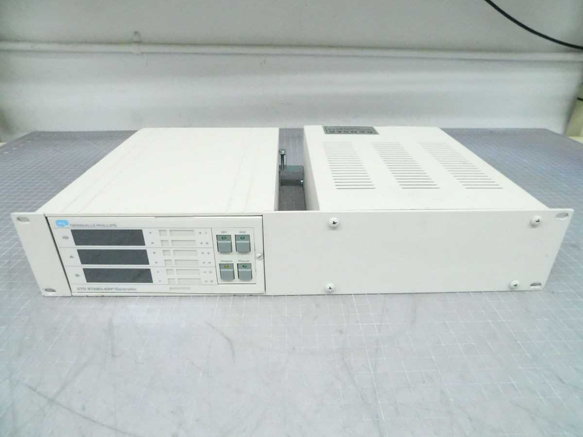 GRANVILLE-PHILLIPS 370 STABIL-ION, 370501-A00-T1 VACUUM GAUGE CONTROLLER+POWER SUPPLY. M7183 - INDUSTRIAL PARTS