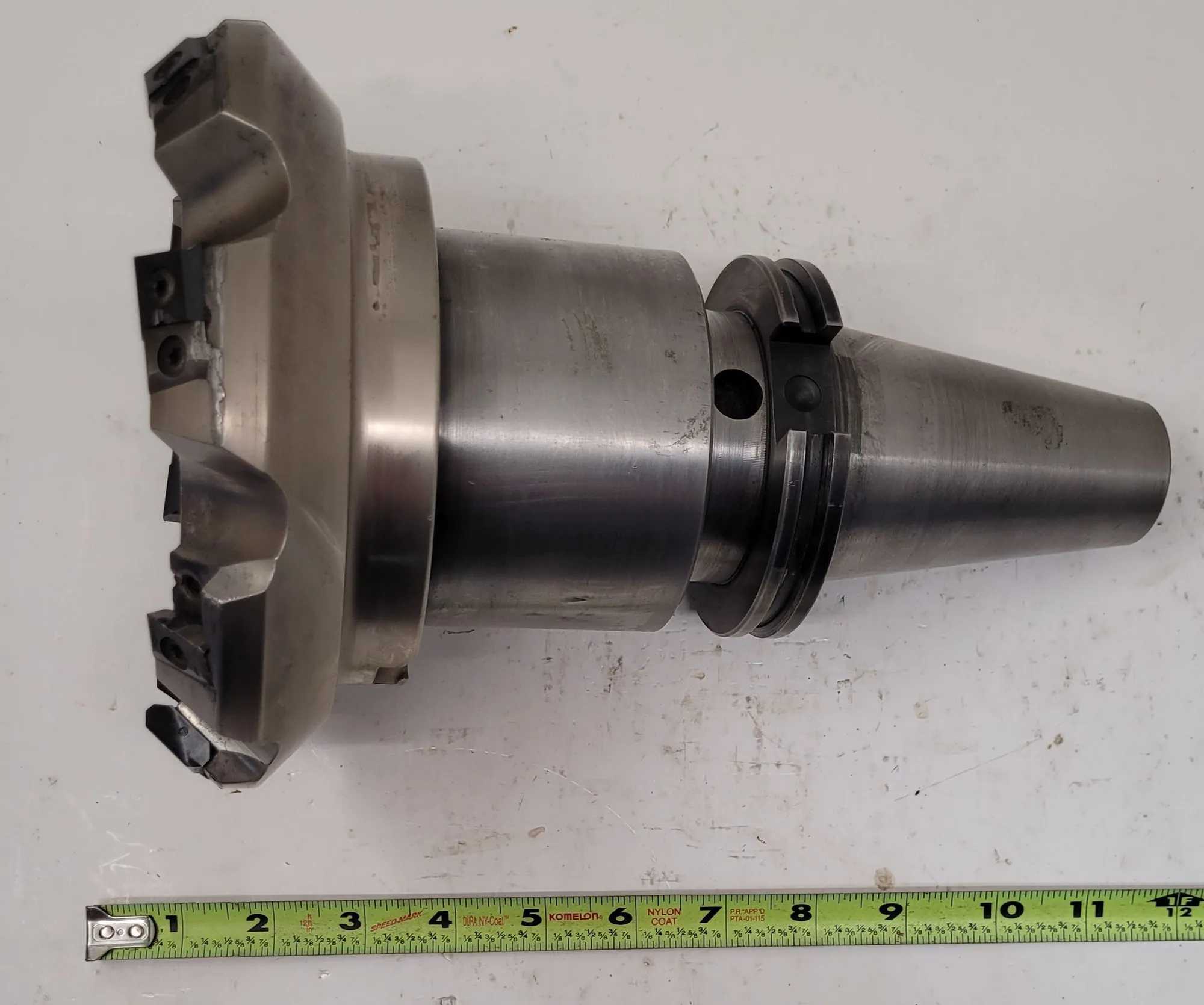INGERSOLL SN2N-06A02 6" INDEXABLE FACE MILL W/ CAT 50 TAPER HOLDER - MACHINING TOOLING & PARTS