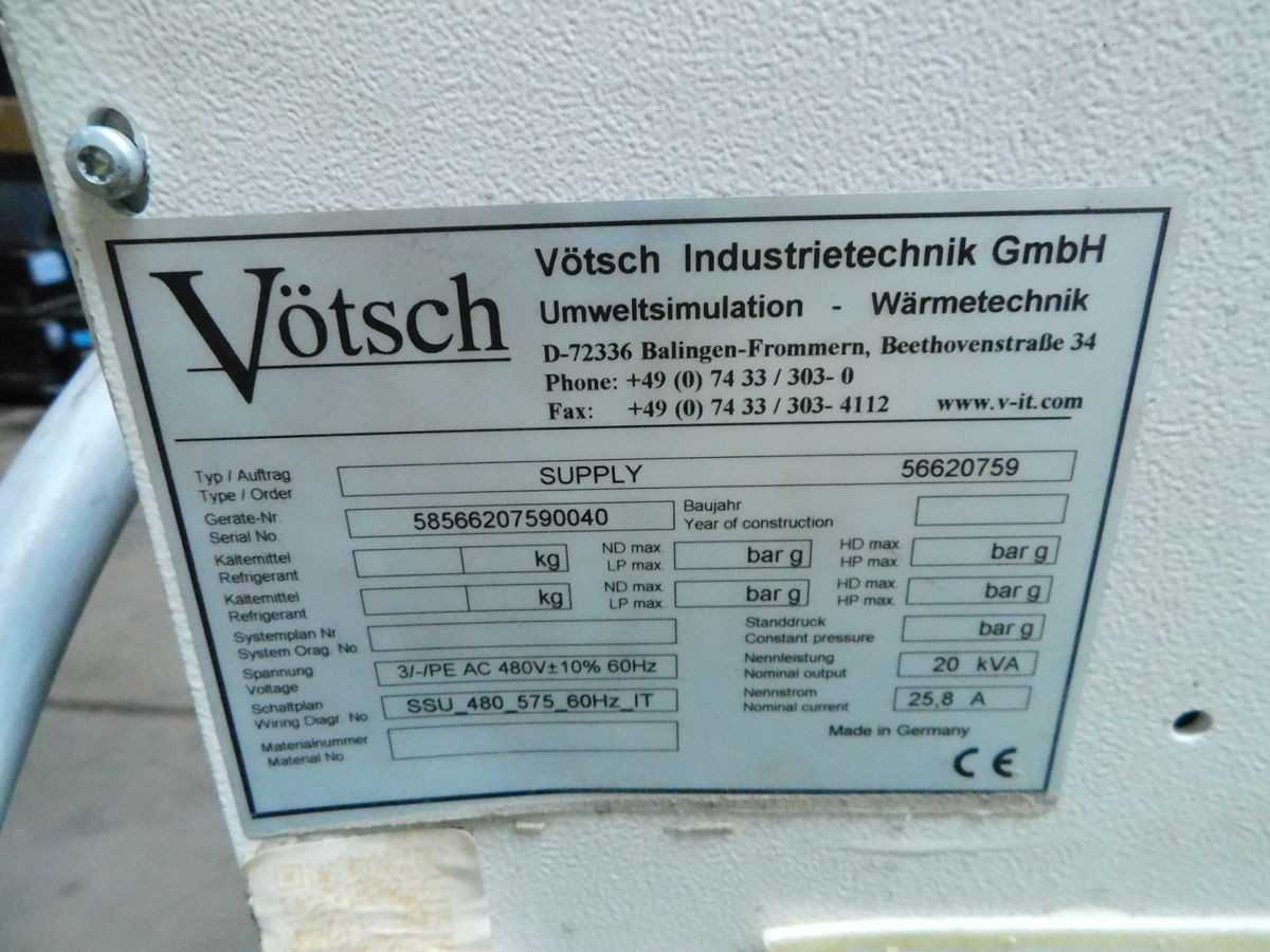 Votsch 566207 B1003106 Power Transformer 20kVA 3Ph Pri. 240/480 Sec. 440/400 - DRY TRANSFORMERS