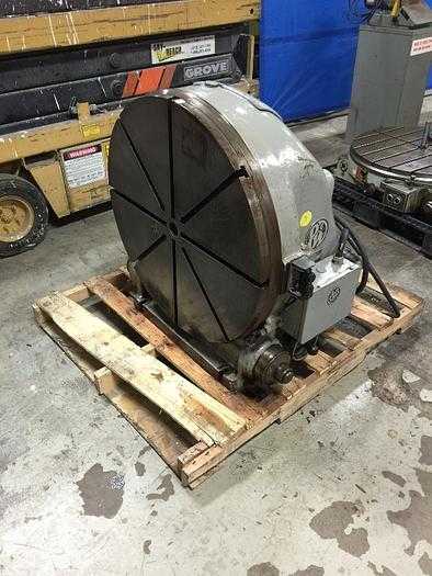 PRATT & WHITNEY M-1835 VERTICAL ROTARY TABLE - 30" DIA, 1/2 HP, 1,200 LBS CAPACITY - ROTARY TABLES