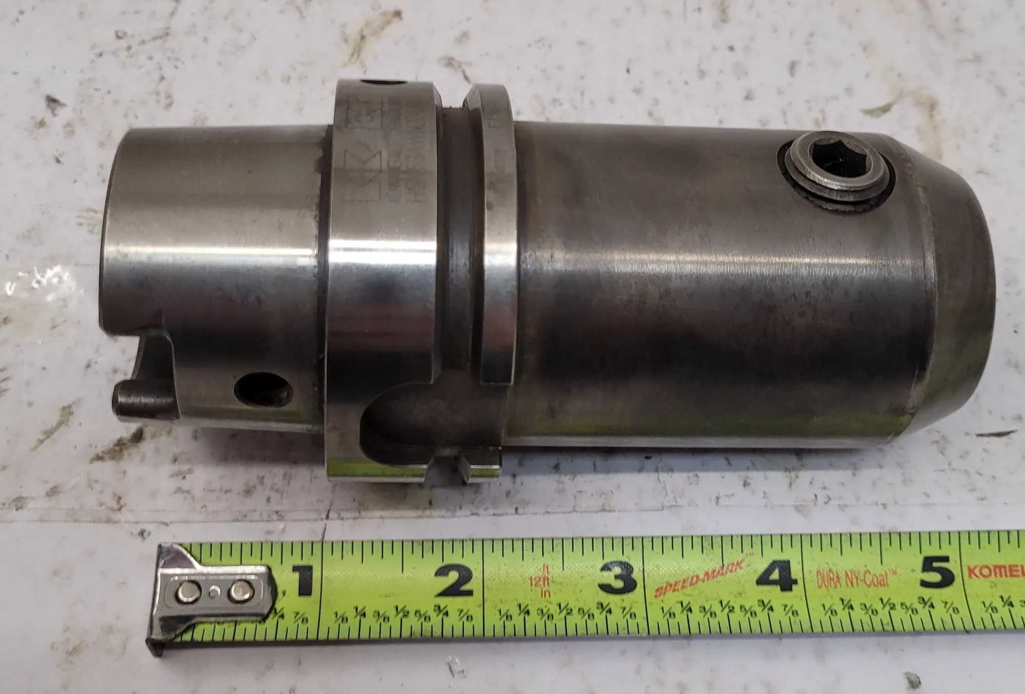 KENNAMETAL HSK63AWN20100M WHISTLE NOTCH ADAPTERS (SET OF 2) - MACHINING TOOLING & PARTS