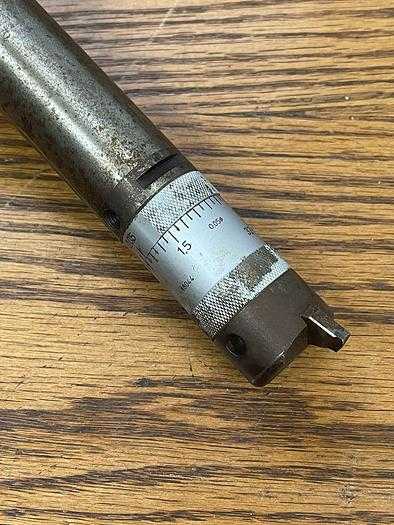 C/O SWISS MADE 44586 CAT 50 TOOL HOLDER WITH 18044 ADJUSTABLE BORING HEAD - TOOL HOLDERS