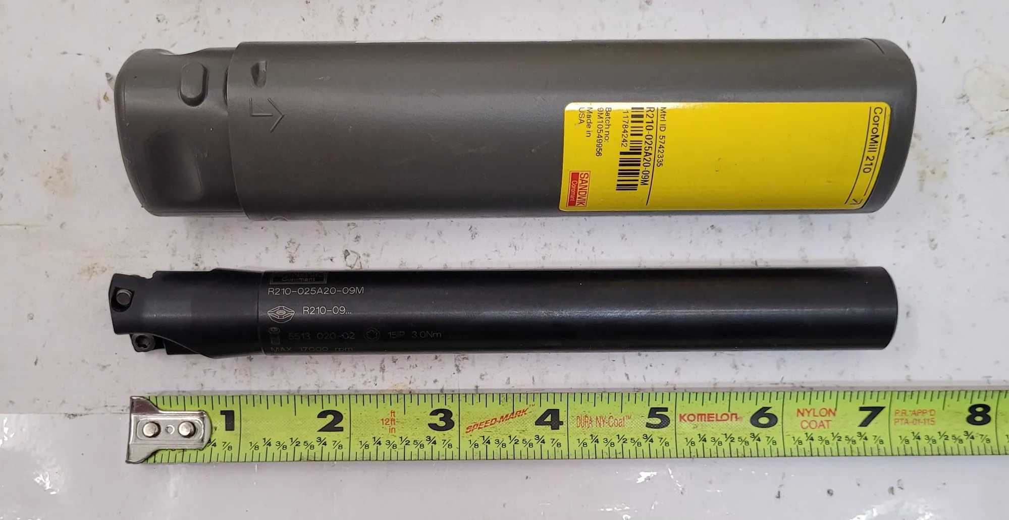 SANDVIK COROMANT R210-025A20-09M INDEXABLE FACE MILL - MACHINING TOOLING & PARTS