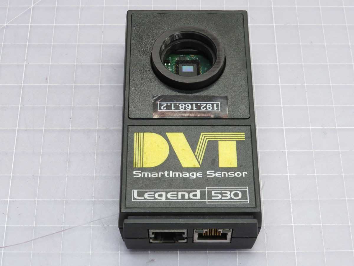 DVT 530M SENSORS, 640X480 RESOLUTION, 24VDC POWER, 8-I/O DIGITAL, ETHERNET COMM - SENSORS