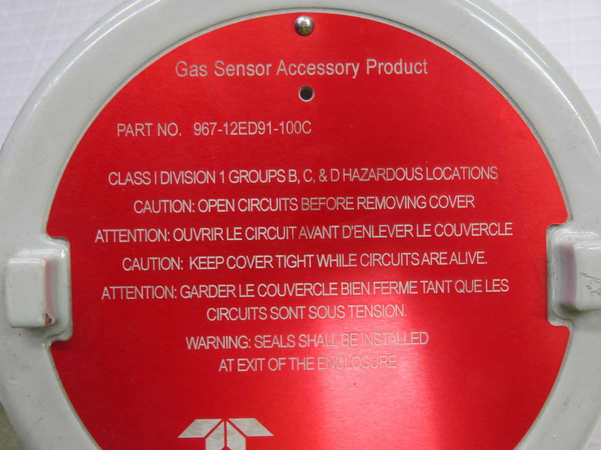 DETCON 897-850800-010 GAS SENSOR T261834 - SENSORS