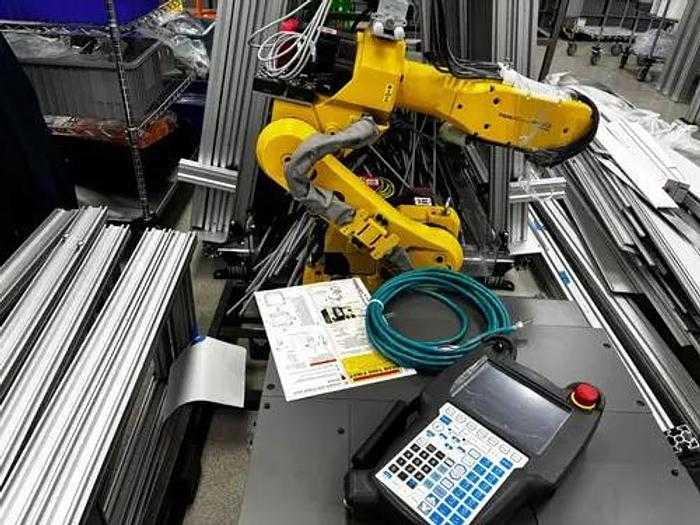 2019 FANUC M-10IA/10MS ARTICULATED ROBOT, 10KG PAYLOAD, 1101MM REACH, R-30IB PLUS CONTROLLER - ARTICULATED ROBOTS