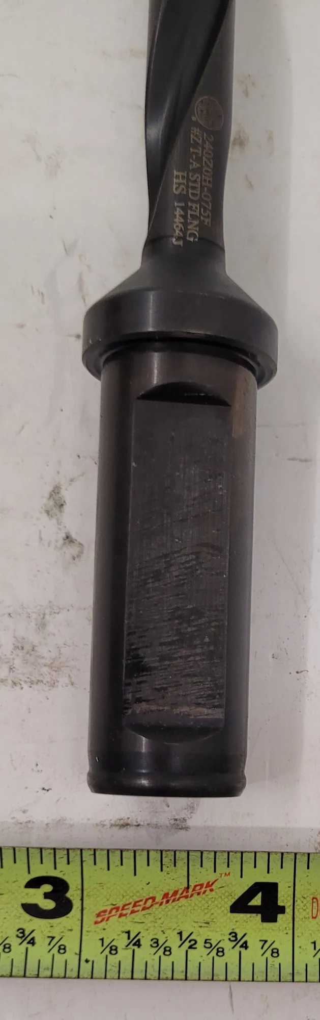 ALLIED MACHINE & ENGINEERING 240Z0H-075F Z SERIES STANDARD SPADE DRILL INSERT HOLDER - MACHINE TOOLING