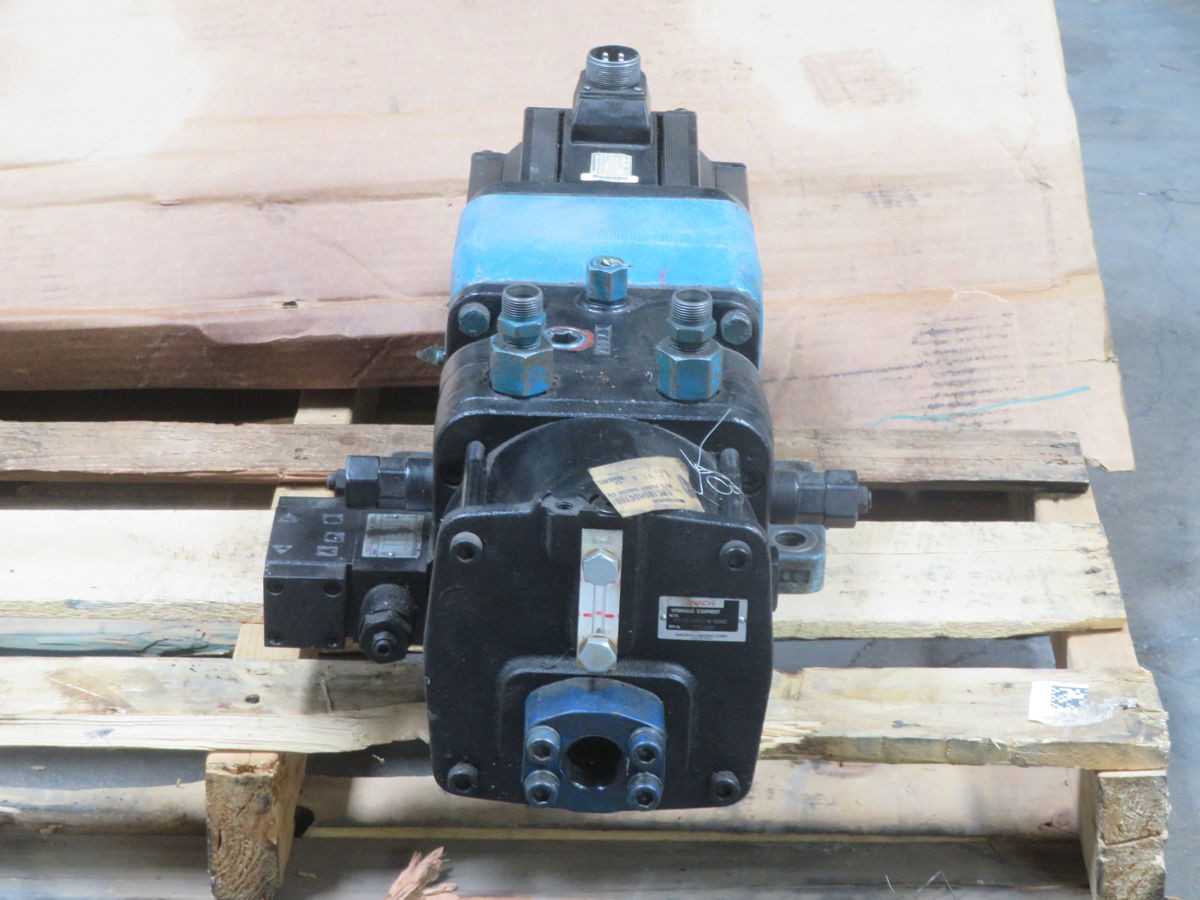 NACHI OCQ-G01-B1-20 POWER MEISTER PUMP W SERVO SGMGH-30ACA2S T263311 - HYDRAULIC VALVE