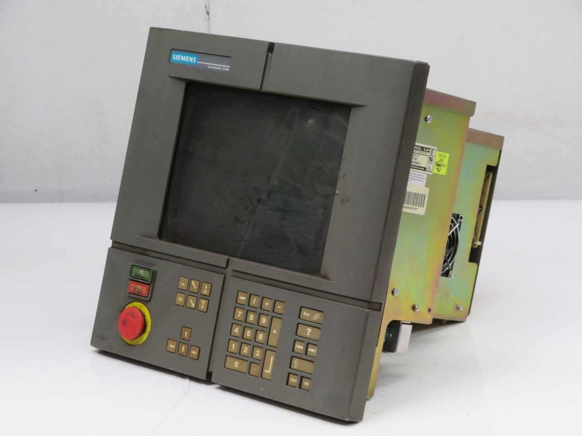 SIEMENS, ACRAMATIC 2100 3-424-2130A01, CONTROL PANELS INTERFACES, 10.4 INCH LCD, KEYPAD INPUT - OPERATOR CONTROLS