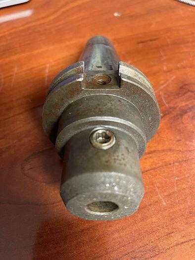 CAT 40 END MILL HOLDER, LOT 3190, STOCK 104393, 1/2" TOOL SIZE, CNC MILLING, TAPER SHANK - TOOL HOLDERS