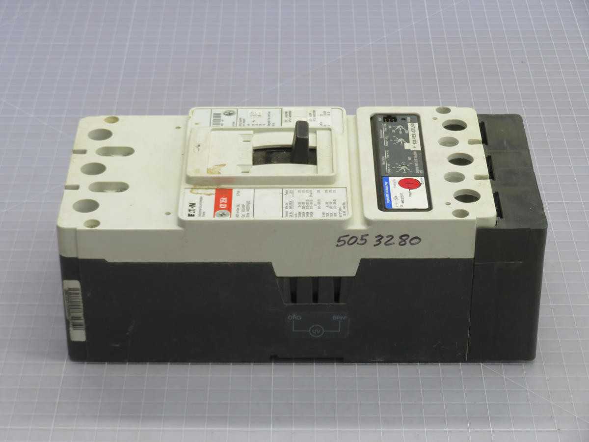 EATON KD3400F CB, 3-POLE, 600 VAC VOLTAGE, 400A MAX CURRENT, DIGITRIP RMS 310 TRIP UNIT - CIRCUIT BREAKERS