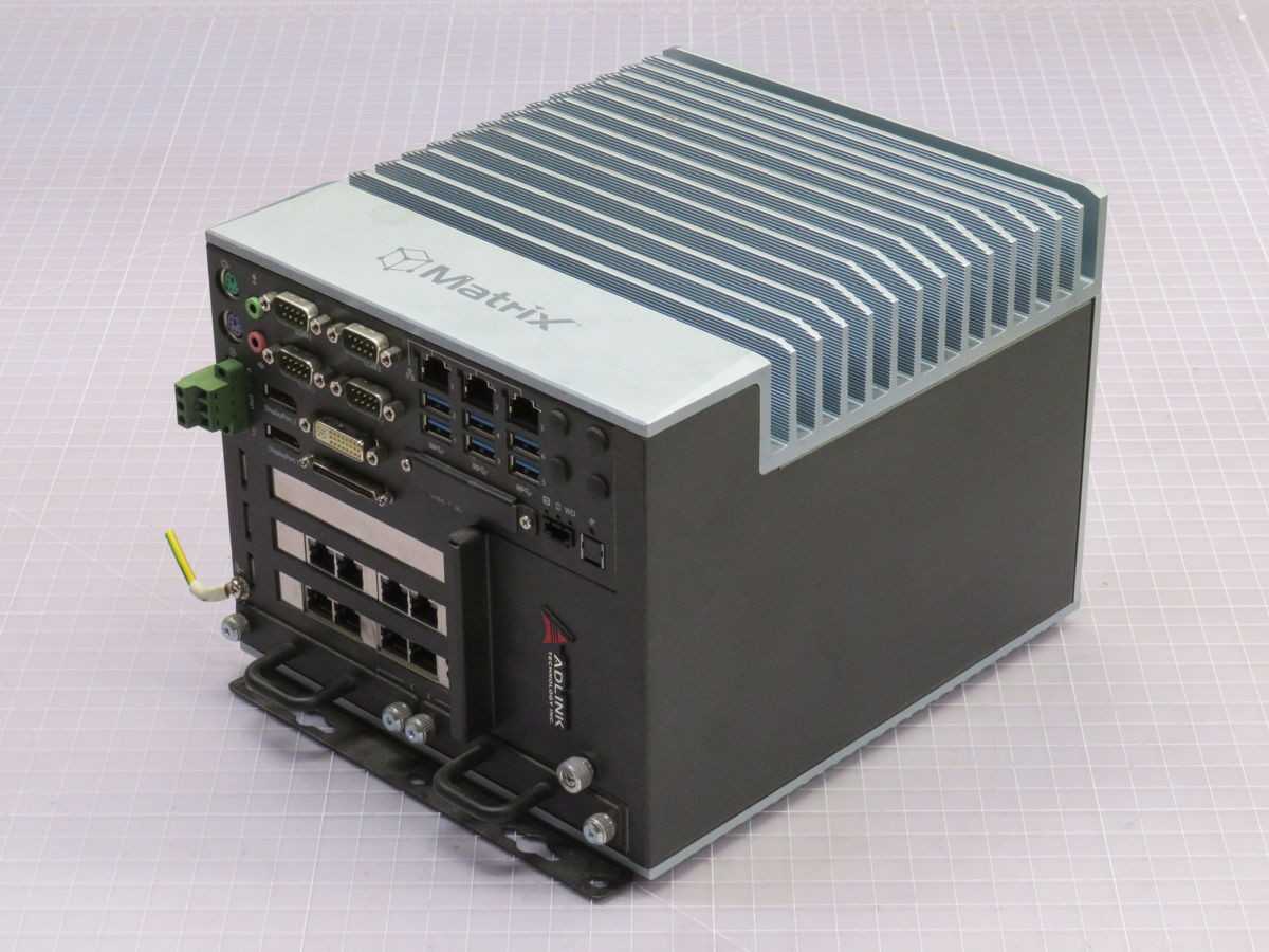 ADLINK MXC-6402D/M8G OTHER MACHINE CONTROLS, I5-6440EQ CPU, 8GB RAM, 8X DI/DO, 9-32V DC POWER - INDUSTRIAL PARTS