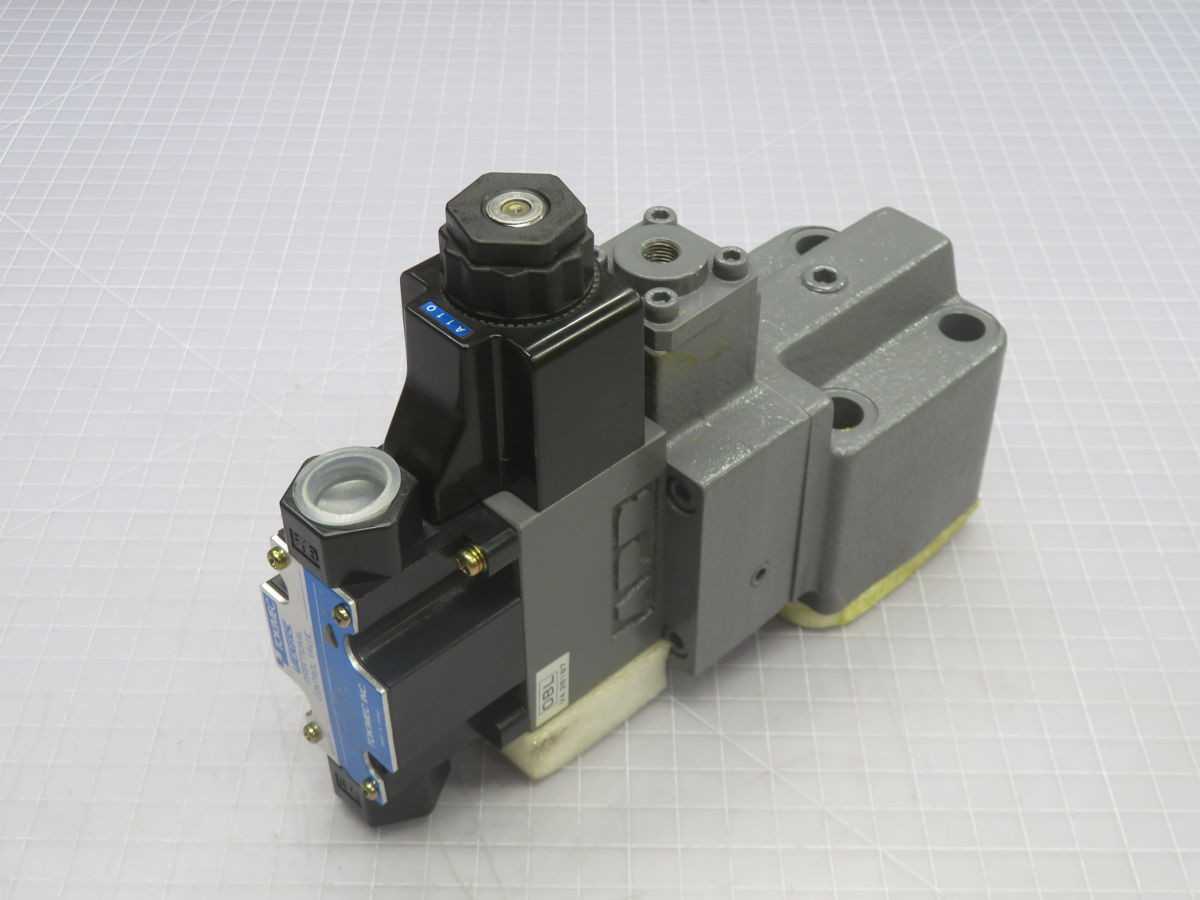 Tokimec TCG55-03-FEV-P2-B-1 Solenoid Controlled Multi-Pressure Relief Valve Assembly - RELIEF VALVE