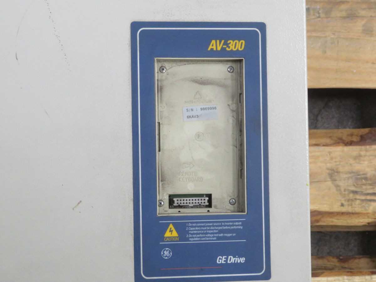 GE AV-300 AC Inverter Drive T268210 - High Efficiency Power Solution - MOTOR DRIVES