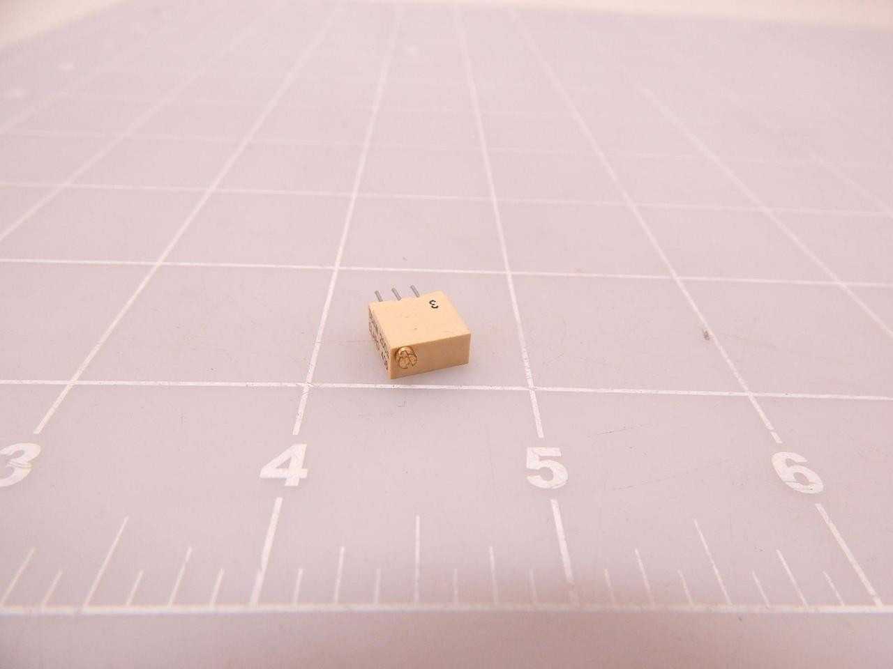 LOT OF 500 CLAROSTAT 364W200 406 TRIMMER RESISTORS - THROUGH HOLE RESISTIVE & OPTICAL 200 OHMS - TEMPERATURE CONTROL COMPONENTS