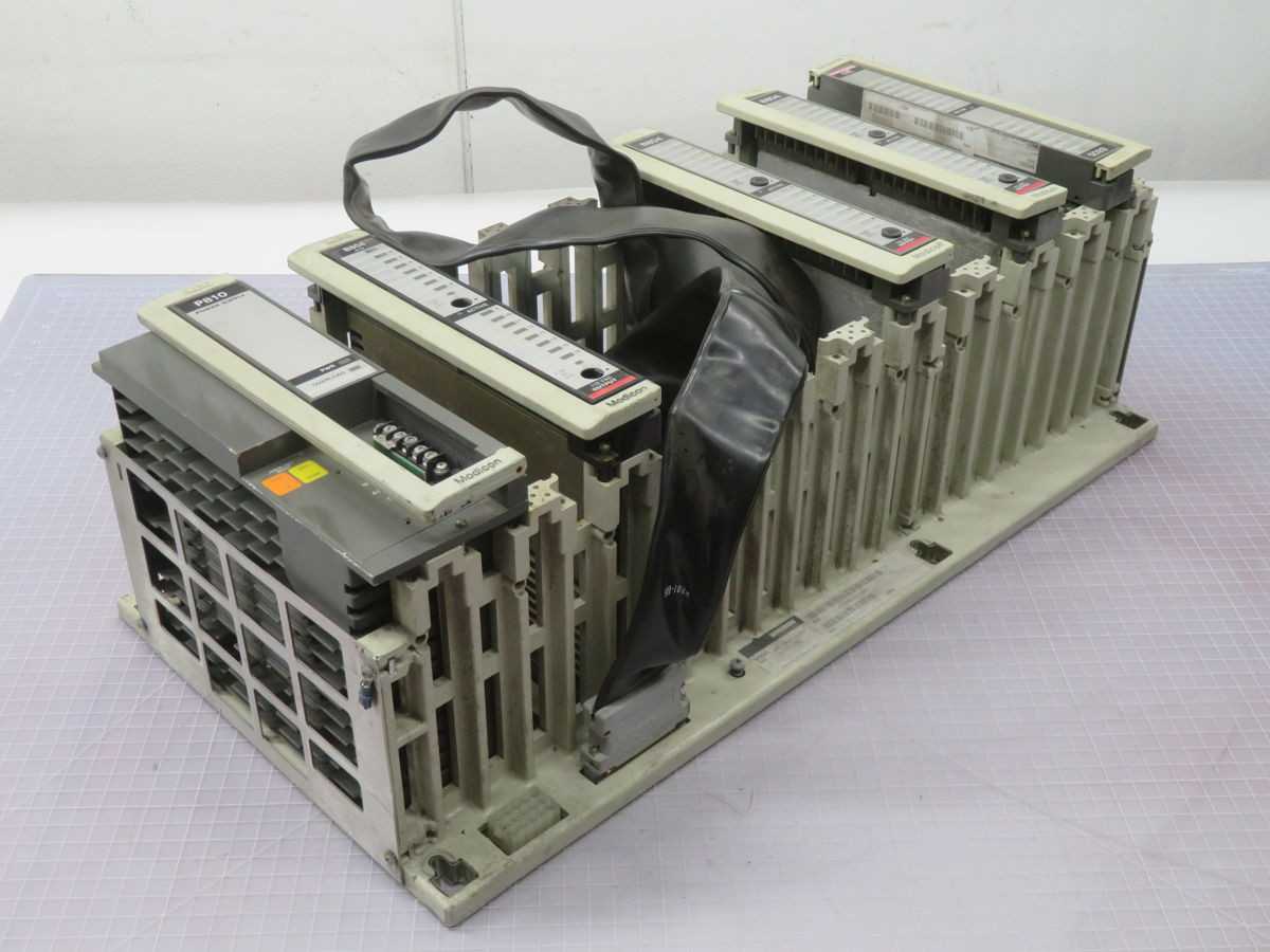 MODICON AS-H827-103 CONTROL ASSY W MODULES T267354 - INDUSTRIAL PARTS