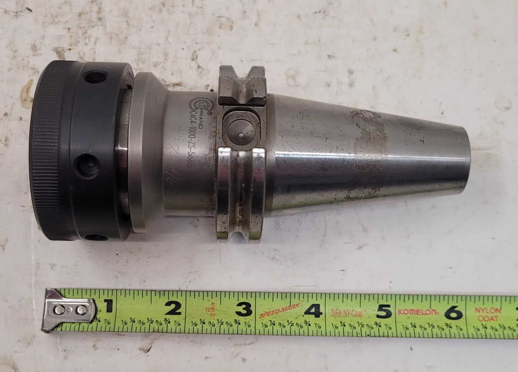 COMMAND C4C4-1000 CAT 40 COLLET CHUCK - MACHINE TOOLING