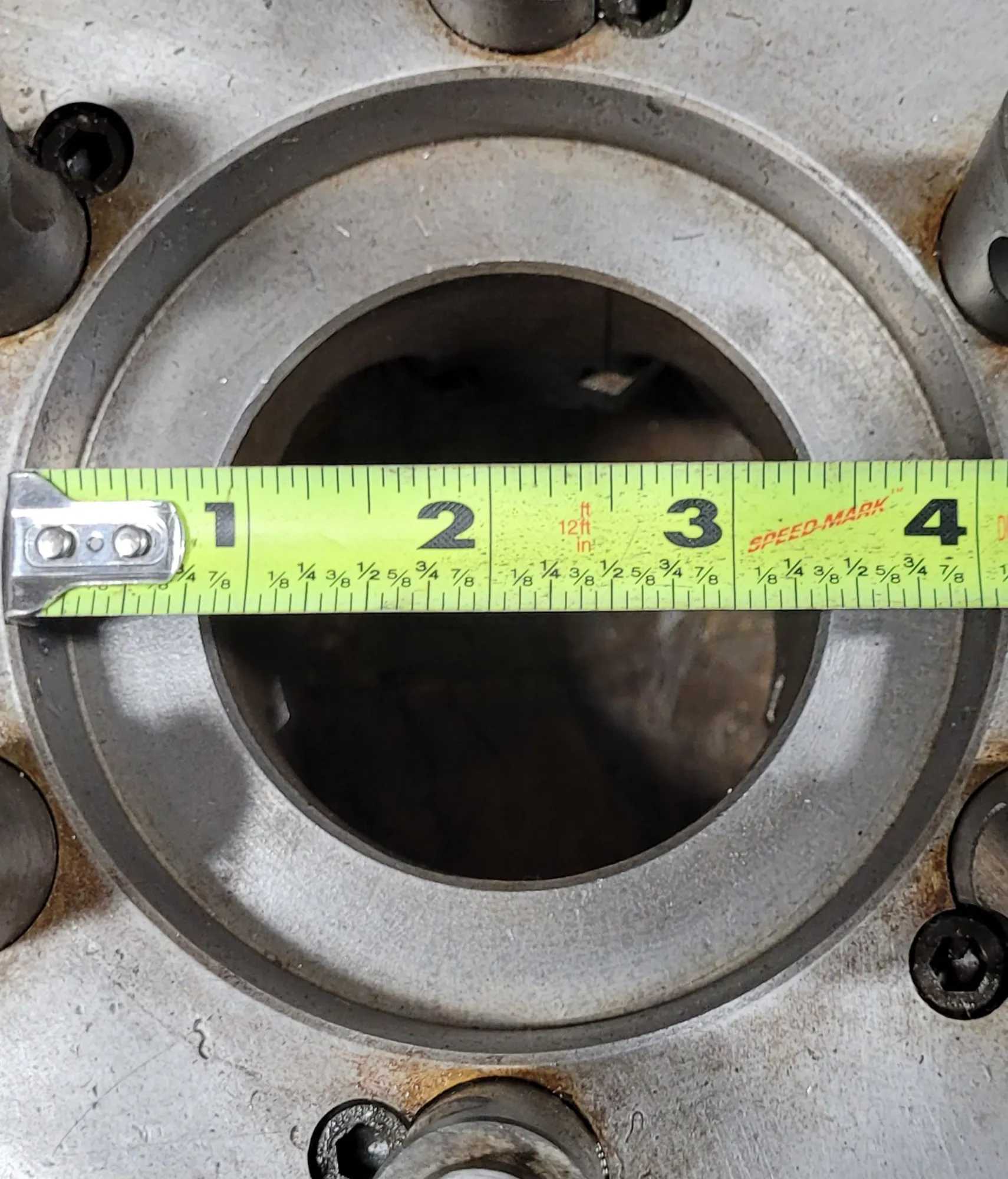 PRATT BURNERD S642D6 12” – 4 JAW D1-6 LATHE CHUCK - MACHINE TOOLING