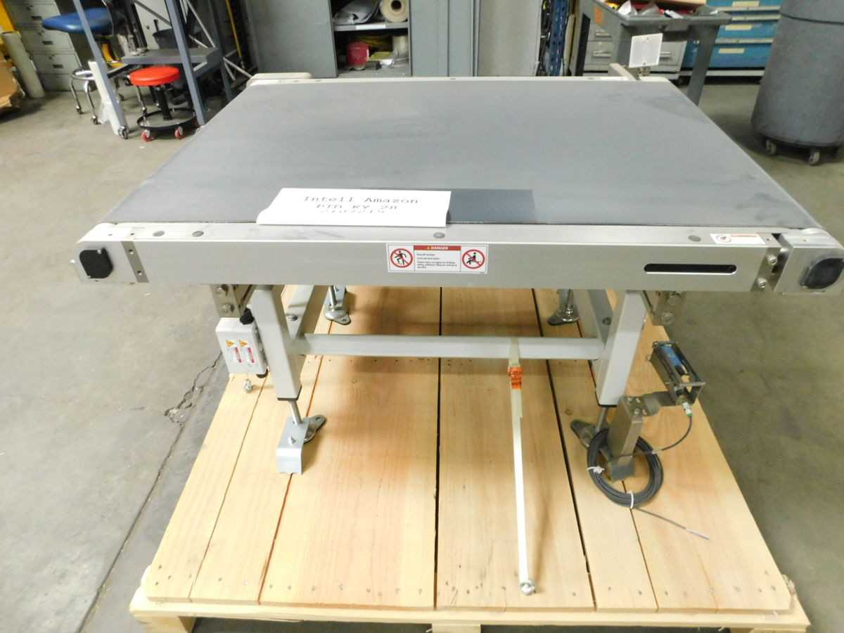 Wipotec OCS 48"L x 31"W Belt Conveyor, 240/480 VAC Dual Voltage - BELT CONVEYOR