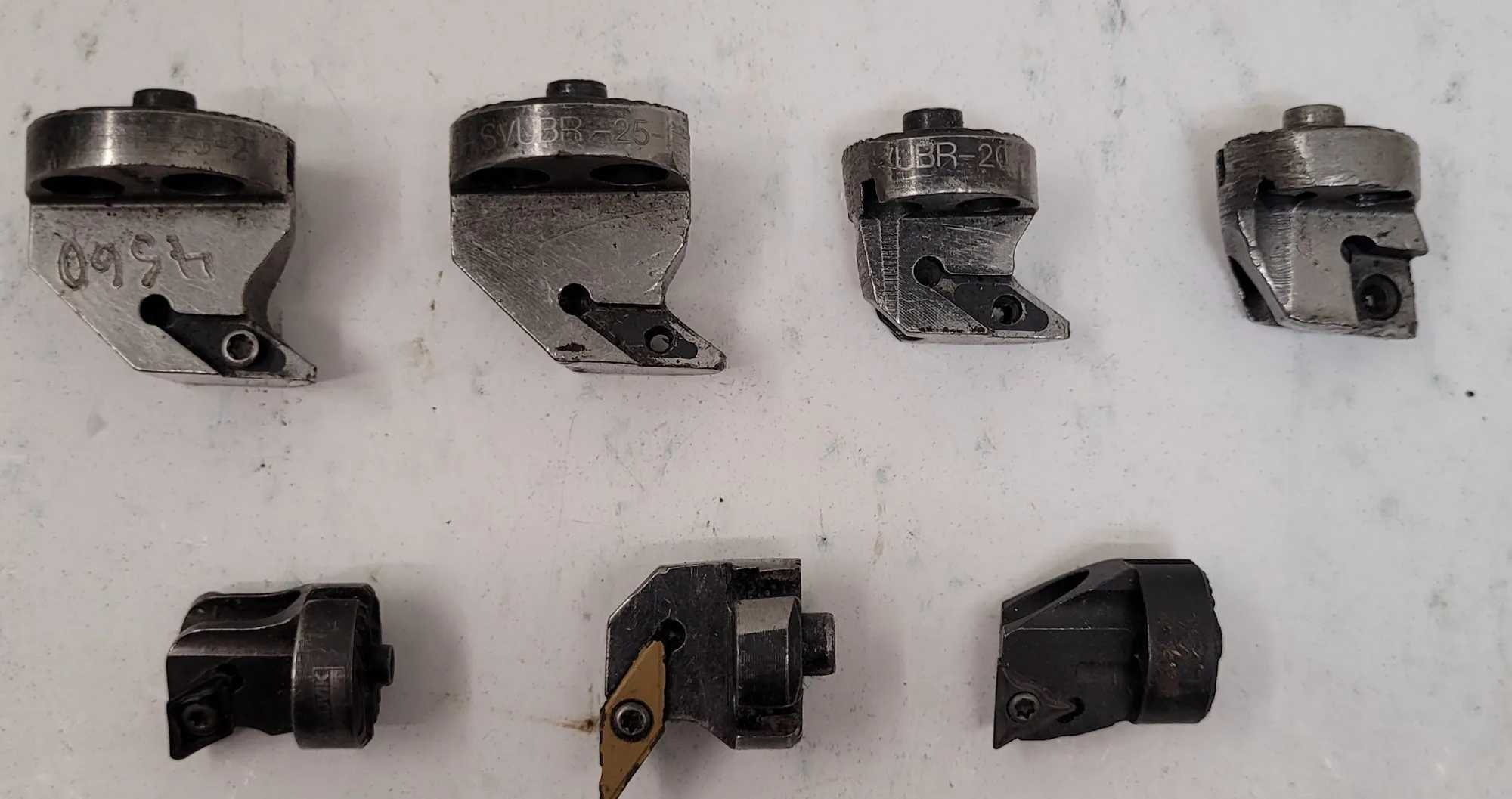 SANDVIK COROMANT CUTTING HEAD – SET OF 7 – VARIOUS SIZES TOOLING - MACHINE TOOLING