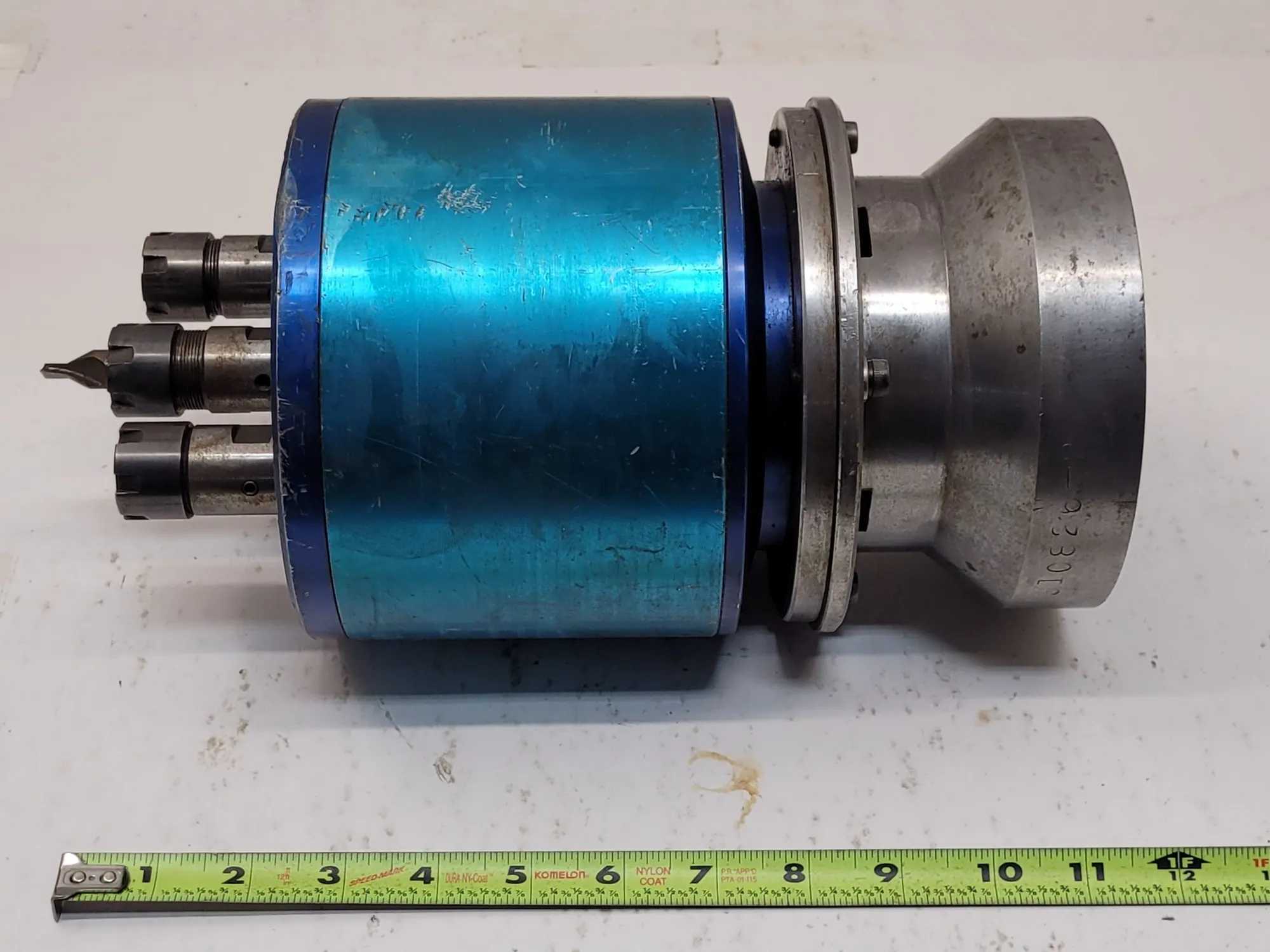 3 SPINDLE DRILLING HEAD ATTACHMENT, FIT ON 4" SPINDLE, DIMENSIONS: 9" H X 2 1/4" SPINDLE HEIGHT - MACHINE TOOLING