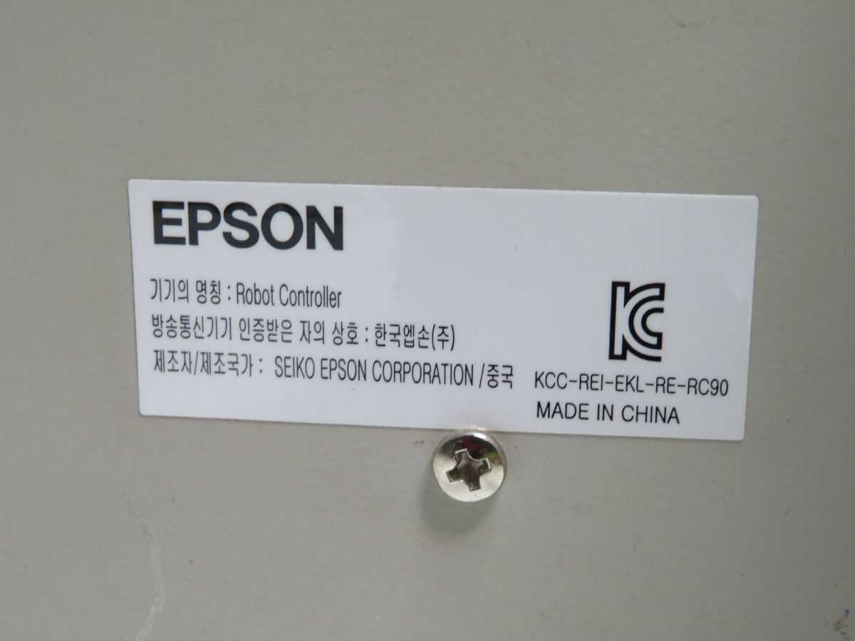 SEIKO EPSON RC90 CONTROLS FOR ROBOTS, 200-240 VAC INPUT, 50/60 HZ FREQ, 2500 VA POWER, 6 AXIS, LAN - ROBOT CONTROLLERS