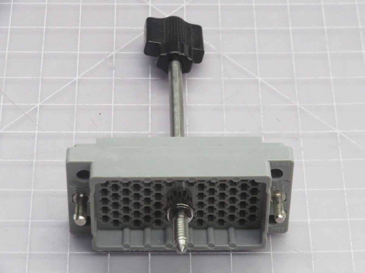 LOT OF 68 EDAC 516-90MAS EDAC 2404 RECTANGULAR CONNECTOR T265356 - PLUGS & RECEPTACLES