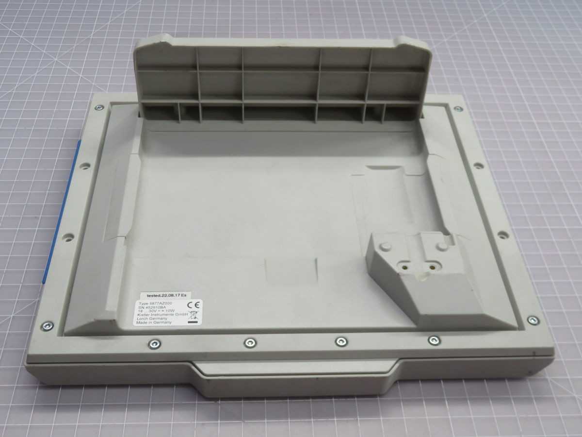 KISTLER INSTRUMENT 5877AZ000 SCREEN MONITOR T266088 - HMIS & DISPLAYS