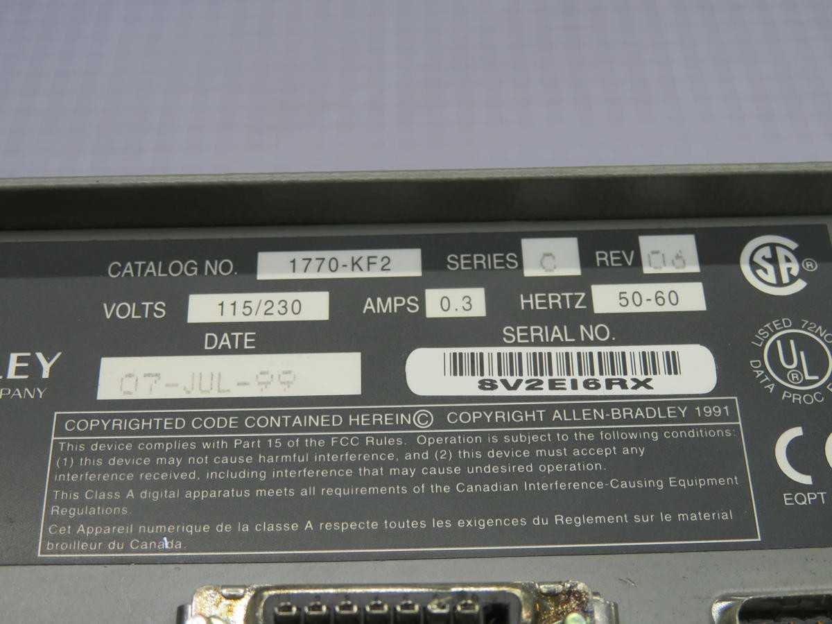 ALLEN-BRADLEY 764574 CONVERTER, DH+/RS-232-C PROTOCOL, 115/230 VAC, 0.3A CURRENT - INDUSTRIAL PARTS