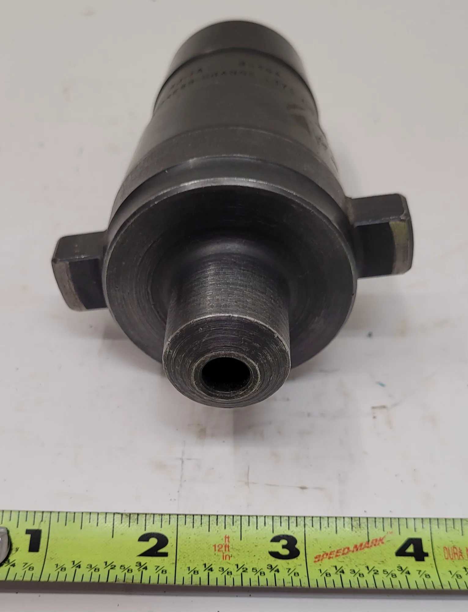 SCULLY JONES 7A 95464 X-PRESS-CHANGE END MILL HOLDER CAT 45, 3/8IN BORE, 1-3/4IN PROJECTION - MACHINING TOOLING & PARTS