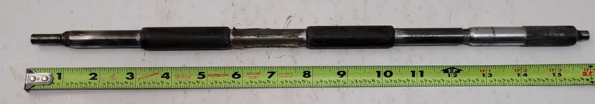 BROWN & SHARPE INSIDE MICROMETER, TUBULAR, 16-18IN RANGE, .001" GRADUATION - MACHINING TOOLING & PARTS