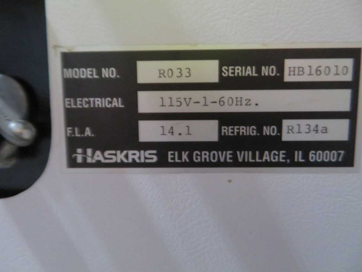 HASKRIS R033 CHILLER - CHILLERS