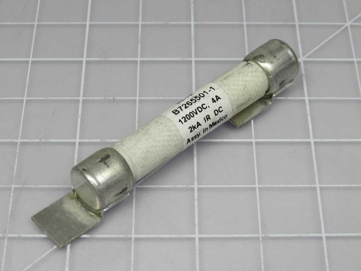 LOT OF 170 MERSEN B7265501-1 49956-B7265501-1 FUSES 1200 VDC 4 AMP 2KA IR DC - FUSES
