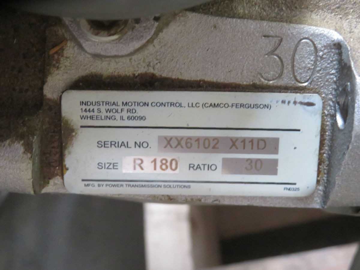Camco 601RDM12H24-330 Rotary Table M63P4 R180 Ratio 30 T263751 - ROTARY TABLES