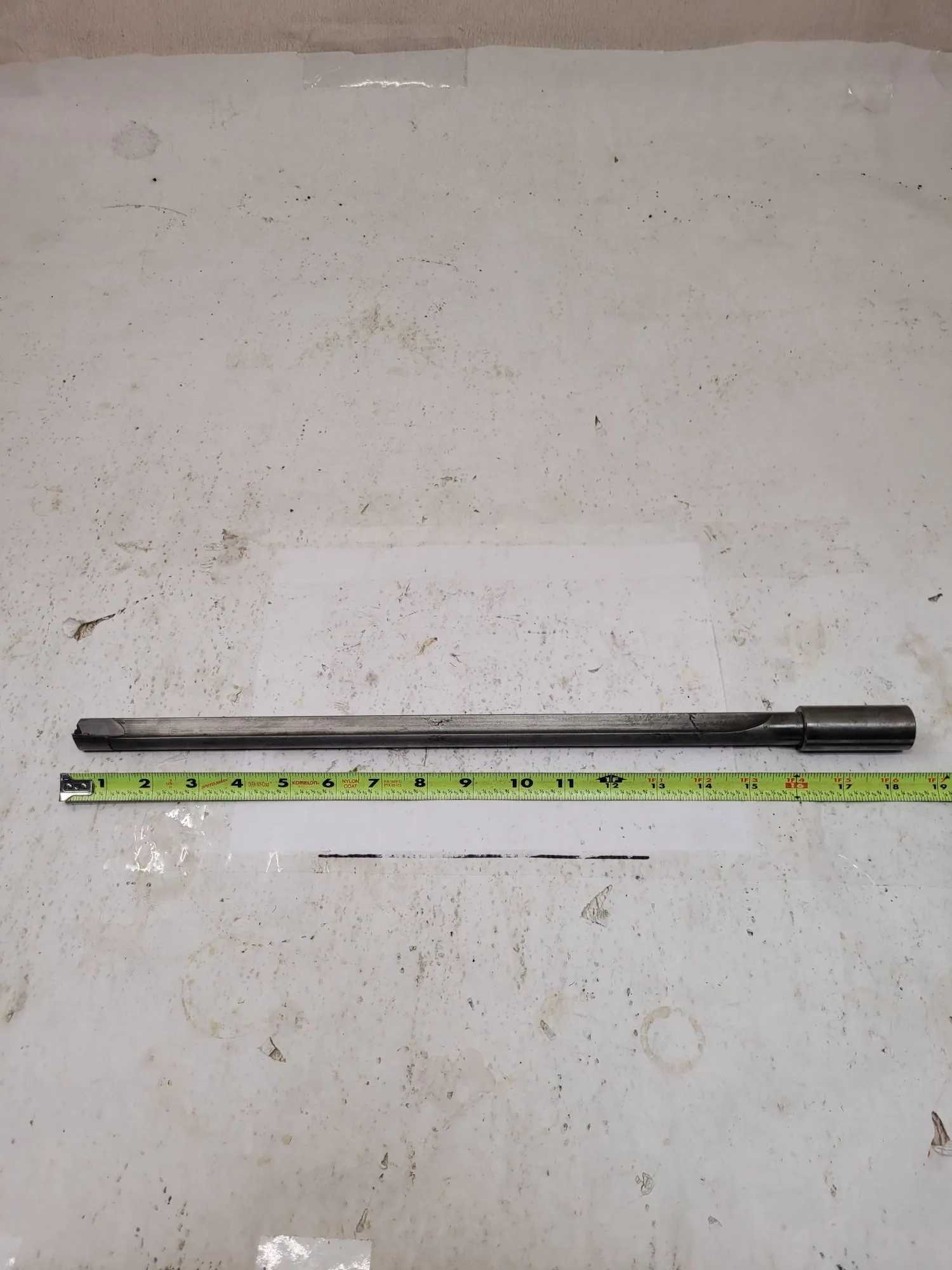 CJT STRAIGHT FLUTE DRILL BIT - 12 PCS, 18.5" L, 1" SHANK, .75" HEAD DIAMETER - MACHINING ACCESSORIES & TOOLING