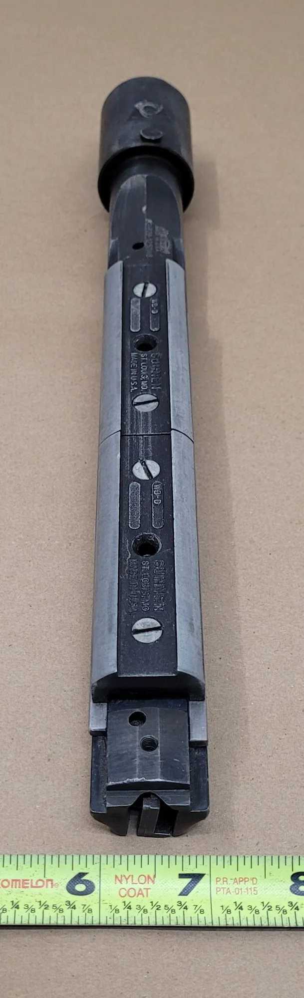 SUNNEN HONING MANDREL 2G-P28-1250 WB, DIAMETER RANGE 1.230-1.375IN, 2-STONE TYPE - MACHINING TOOLING & PARTS