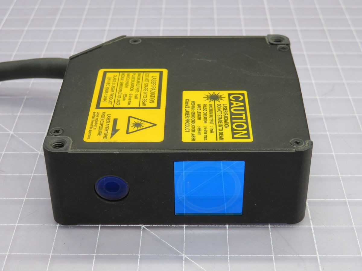 SICK OD5-150T40 PHOTOELECTRIC, 150MM RANGE, 5ΜM RES, 10ΜM REP, ±50ΜM LIN, IP67 - SENSORS